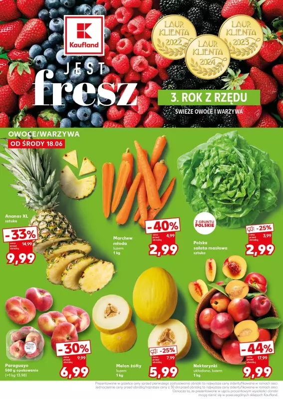 Kaufland - gazetka promocyjna Mocny Start od poniedziałku 23.06 do środy 25.06 - strona 12