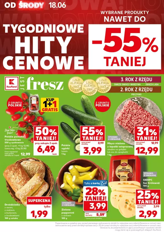 Kaufland - gazetka promocyjna Mocny Start od poniedziałku 23.06 do środy 25.06 - strona 8