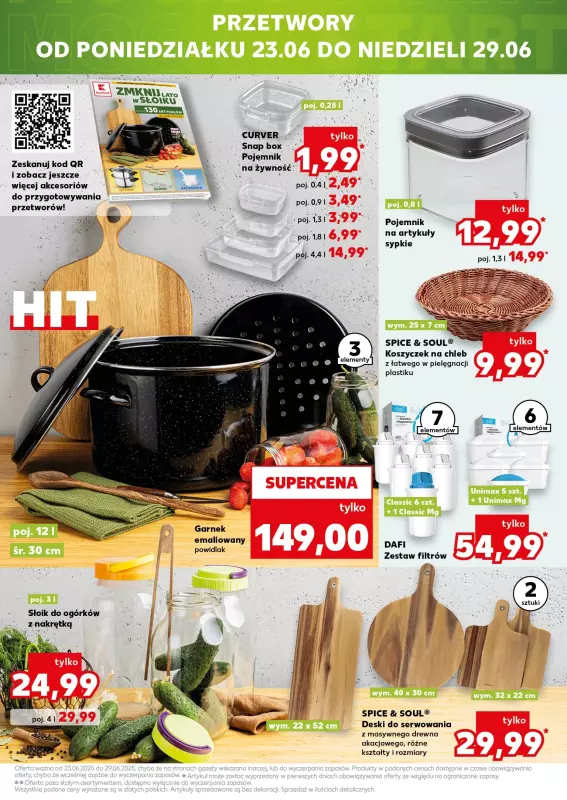 Kaufland - gazetka promocyjna Mocny Start od poniedziałku 23.06 do środy 25.06 - strona 23