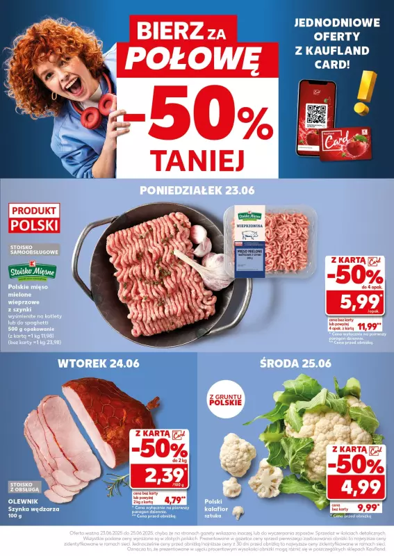 Kaufland - gazetka promocyjna Mocny Start od poniedziałku 23.06 do środy 25.06 - strona 24