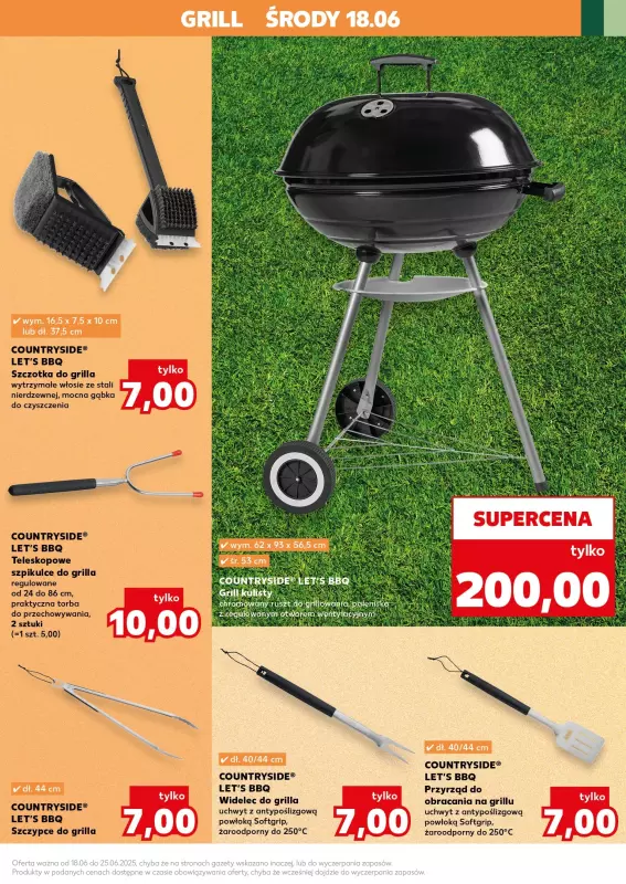 Kaufland - gazetka promocyjna Oferta Kaufland - Grill taki, jak lubisz! od środy 18.06 do środy 25.06 - strona 15