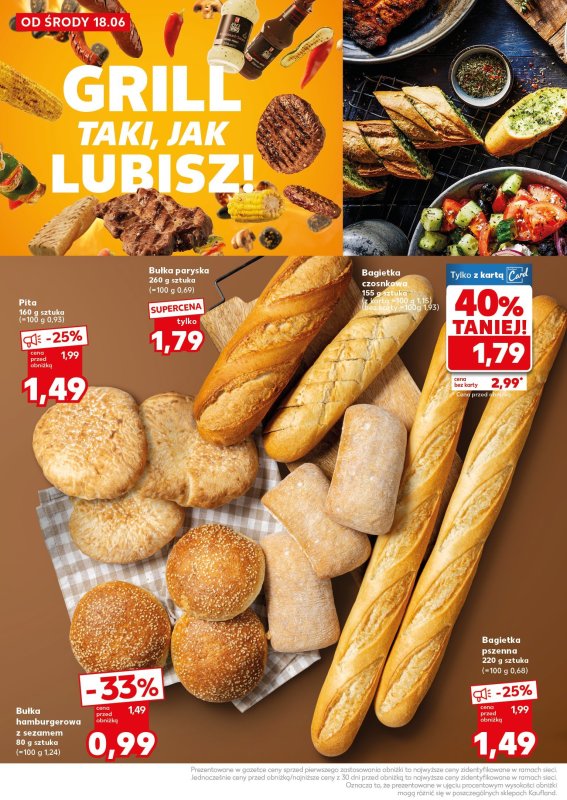 Kaufland - gazetka promocyjna Oferta Kaufland - Grill taki, jak lubisz! od środy 18.06 do środy 25.06 - strona 6
