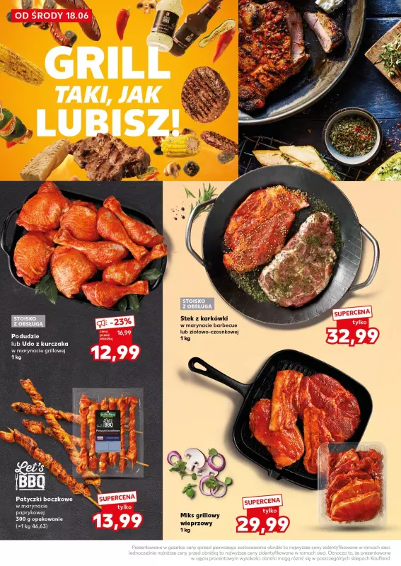 Kaufland - gazetka promocyjna Oferta Kaufland - Grill taki, jak lubisz! od środy 18.06 do środy 25.06 - strona 2