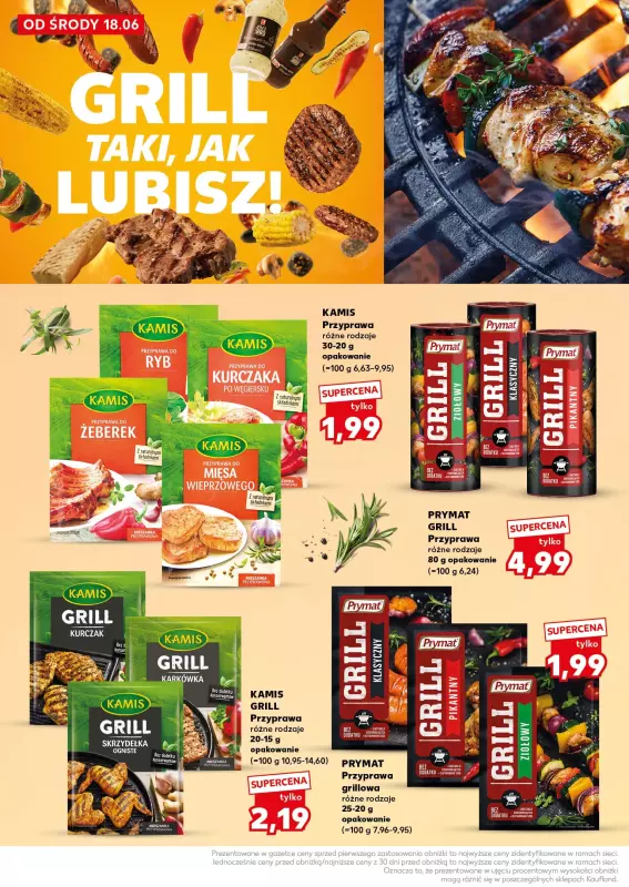Kaufland - gazetka promocyjna Oferta Kaufland - Grill taki, jak lubisz! od środy 18.06 do środy 25.06 - strona 10