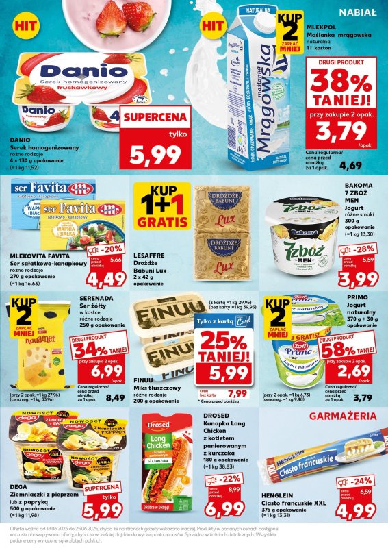 Kaufland - gazetka promocyjna Oferta Kaufland - SUPER PIĄTEK i SOBOTA od piątku 20.06 do soboty 21.06 - strona 15