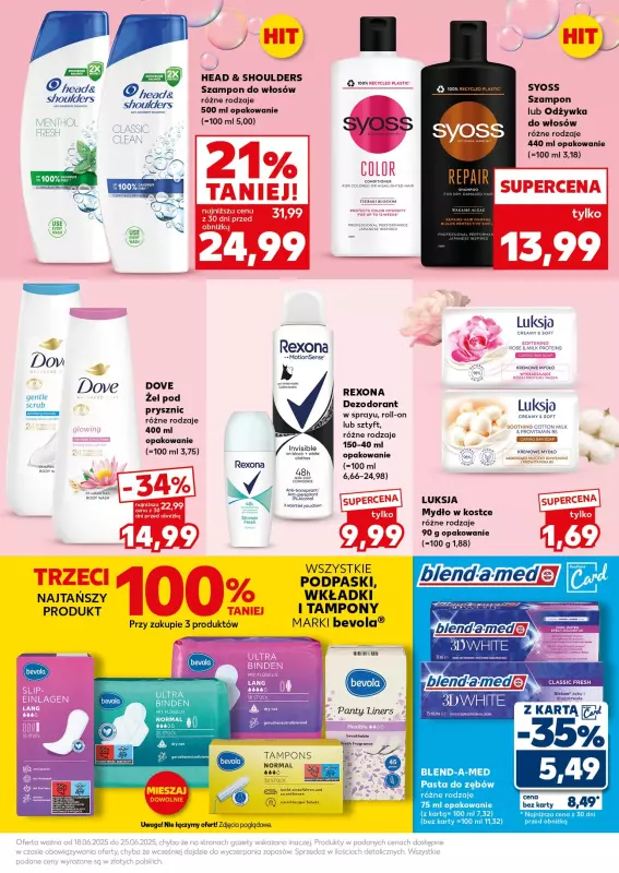 Kaufland - gazetka promocyjna Oferta Kaufland - SUPER PIĄTEK i SOBOTA od piątku 20.06 do soboty 21.06 - strona 21