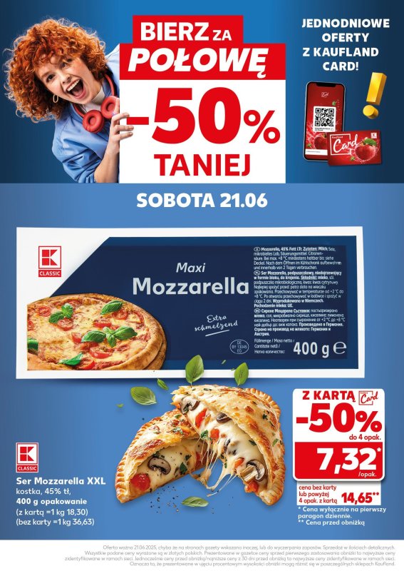 Kaufland - gazetka promocyjna Oferta Kaufland - SUPER PIĄTEK i SOBOTA od piątku 20.06 do soboty 21.06 - strona 22