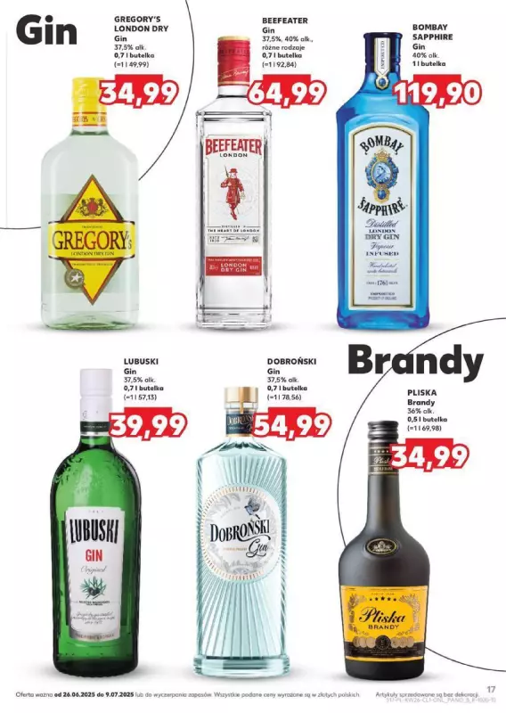 Kaufland - gazetka promocyjna Barek Kauflandu  do środy 09.07 - strona 17