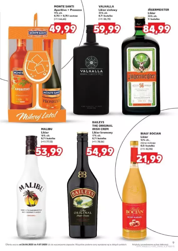 Kaufland - gazetka promocyjna Barek Kauflandu  do środy 09.07 - strona 9