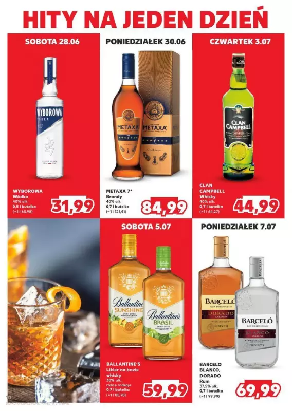 Kaufland - gazetka promocyjna Barek Kauflandu  do środy 09.07 - strona 10