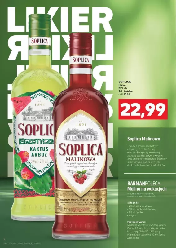 Kaufland - gazetka promocyjna Barek Kauflandu  do środy 09.07 - strona 8