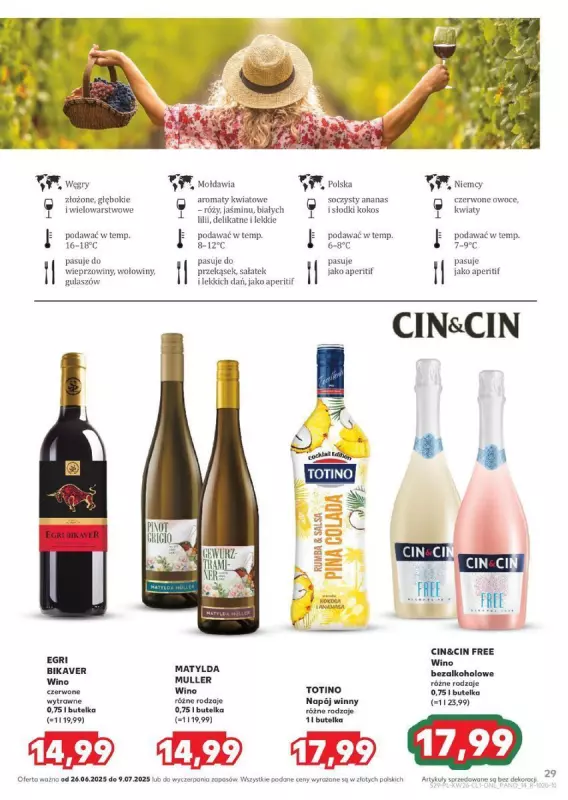 Kaufland - gazetka promocyjna Barek Kauflandu do środy 09.07 - strona 29 Kaufland - gazetka promocyjna Barek Kauflandu do środy 09.07 - strona 29