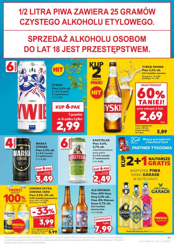Kaufland - gazetka promocyjna Oferta Kaufland  do środy 02.07 - strona 41