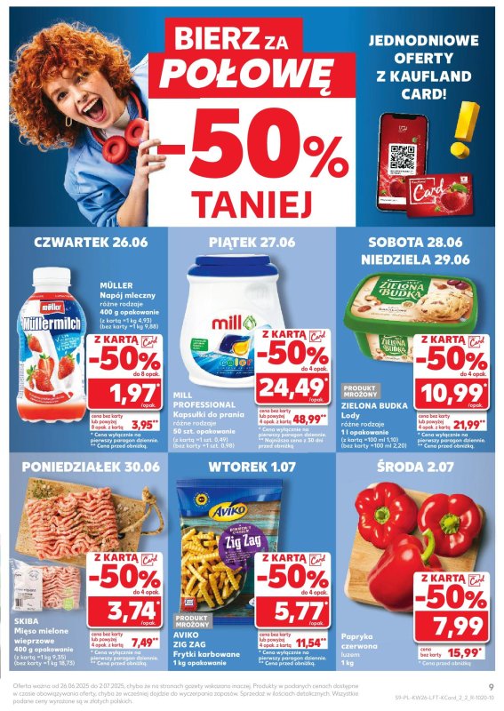 Kaufland - gazetka promocyjna Oferta Kaufland  do środy 02.07 - strona 9