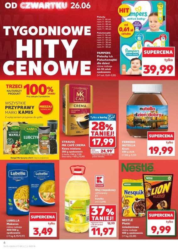 Kaufland - gazetka promocyjna Oferta Kaufland  do środy 02.07 - strona 6