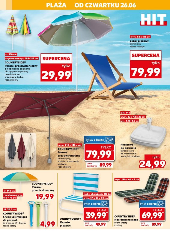 Kaufland - gazetka promocyjna Oferta Kaufland - Non Food od czwartku 26.06 do środy 02.07 - strona 10