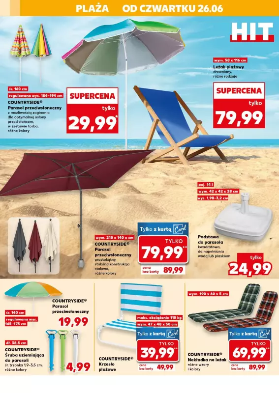 Kaufland - gazetka promocyjna Oferta Kaufland - Non Food od czwartku 26.06 do środy 02.07 - strona 10