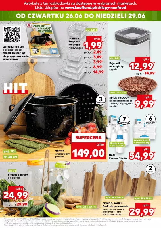 Kaufland - gazetka promocyjna Oferta Kaufland - Non Food od czwartku 26.06 do środy 02.07 - strona 15