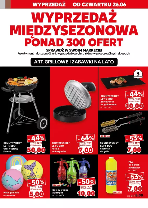 Kaufland - gazetka promocyjna Oferta Kaufland - Non Food od czwartku 26.06 do środy 02.07 - strona 4