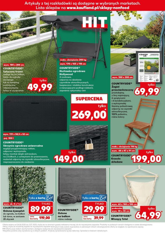 Kaufland - gazetka promocyjna Oferta Kaufland - Non Food od czwartku 26.06 do środy 02.07 - strona 9