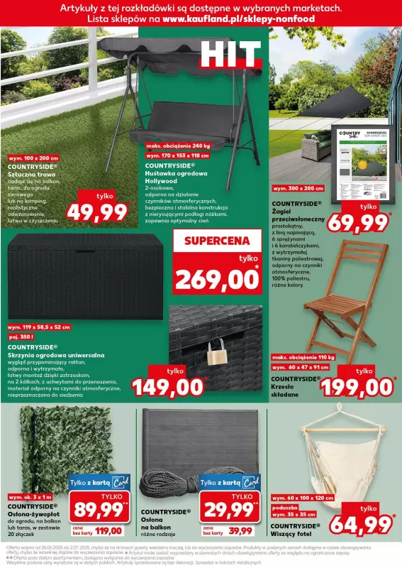 Kaufland - gazetka promocyjna Oferta Kaufland - Non Food od czwartku 26.06 do środy 02.07 - strona 9