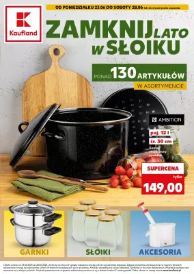 Kaufland - gazetka promocyjna Oferta Kaufland – Gotowanie od wtorku 24.06 do soboty 28.06