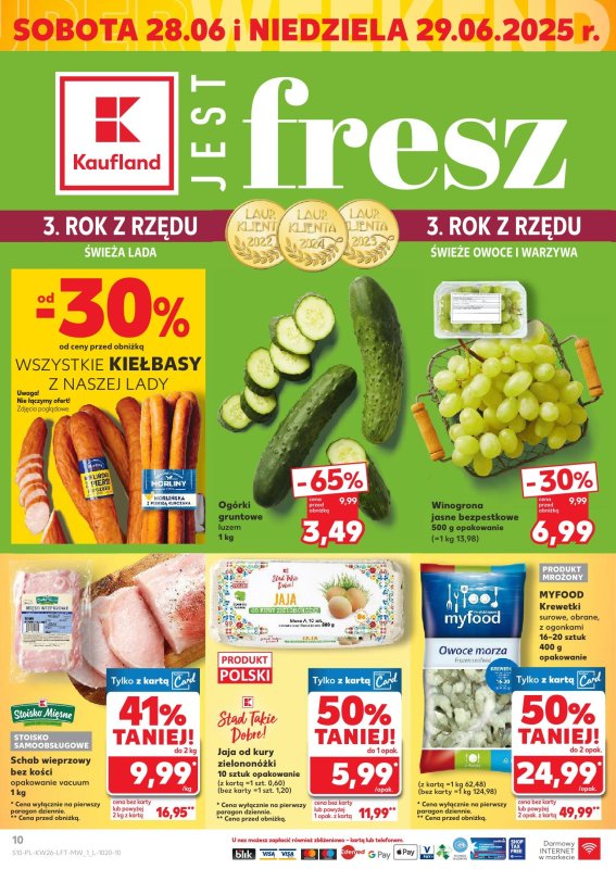Kaufland - gazetka promocyjna Oferta Kaufland od czwartku 26.06 do środy 02.07 - strona 10