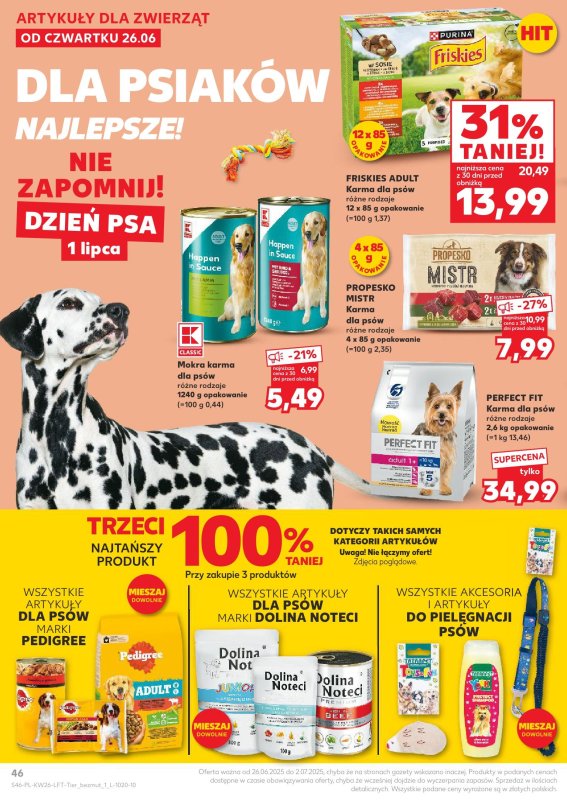 Kaufland - gazetka promocyjna Oferta Kaufland od czwartku 26.06 do środy 02.07 - strona 46
