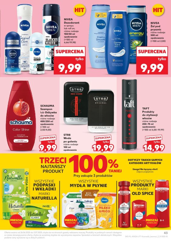 Kaufland - gazetka promocyjna Oferta Kaufland od czwartku 26.06 do środy 02.07 - strona 43