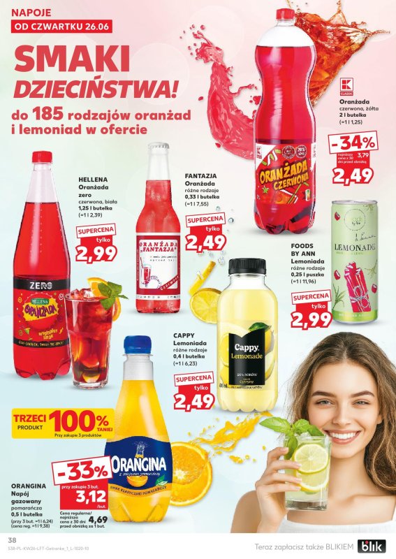 Kaufland - gazetka promocyjna Oferta Kaufland od czwartku 26.06 do środy 02.07 - strona 38