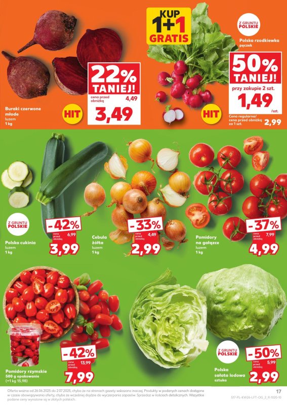 Kaufland - gazetka promocyjna Oferta Kaufland od czwartku 26.06 do środy 02.07 - strona 17