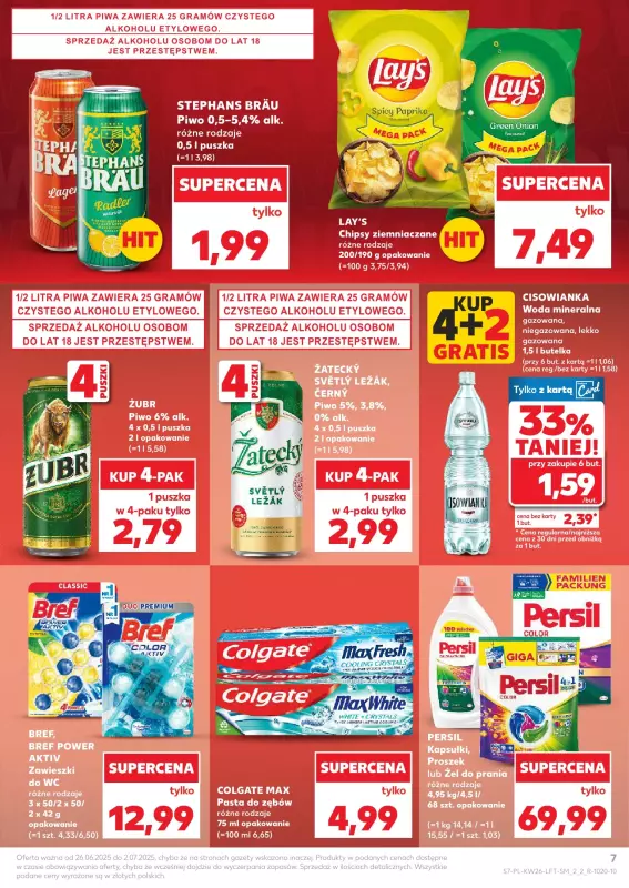 Kaufland - gazetka promocyjna Oferta Kaufland od czwartku 26.06 do środy 02.07 - strona 7