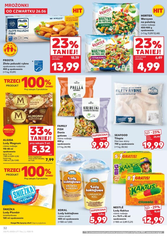 Kaufland - gazetka promocyjna Oferta Kaufland od czwartku 26.06 do środy 02.07 - strona 32