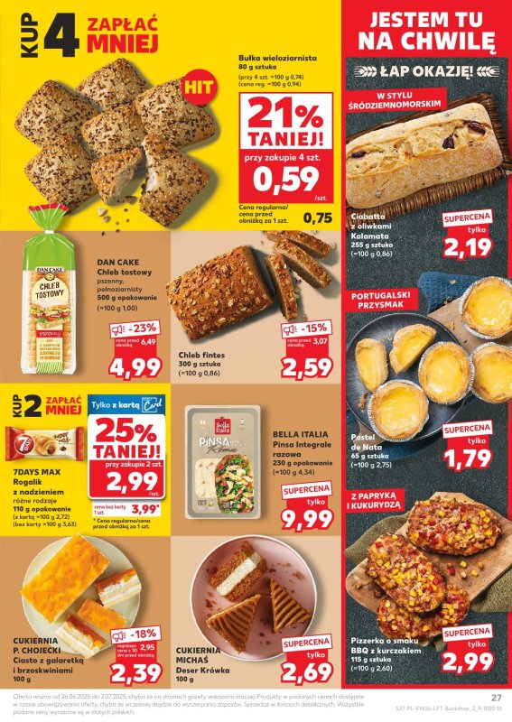 Kaufland - gazetka promocyjna Oferta Kaufland od czwartku 26.06 do środy 02.07 - strona 27