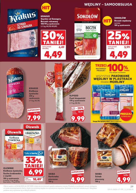 Kaufland - gazetka promocyjna Oferta Kaufland od czwartku 26.06 do środy 02.07 - strona 29
