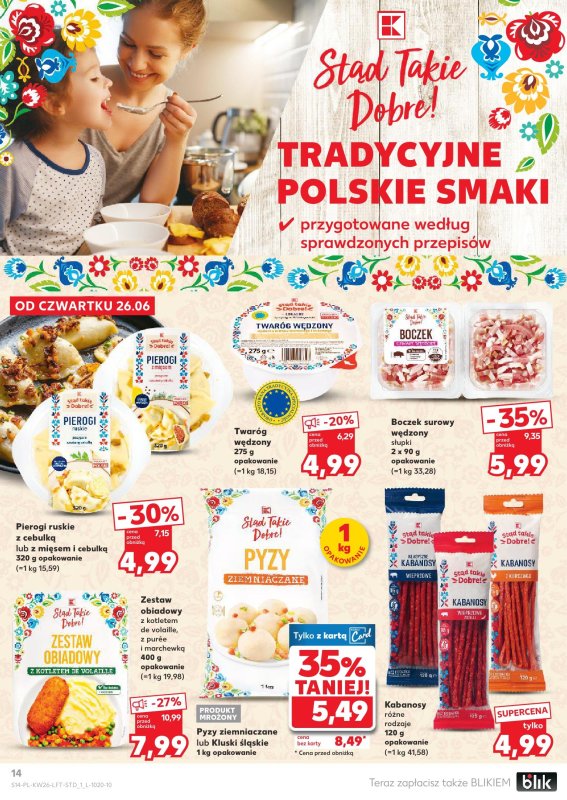 Kaufland - gazetka promocyjna Oferta Kaufland od czwartku 26.06 do środy 02.07 - strona 14
