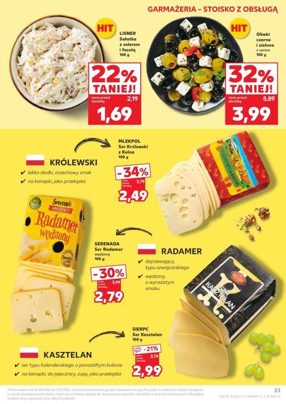 Kaufland - gazetka promocyjna Oferta Kaufland od czwartku 26.06 do środy 02.07 - strona 23
