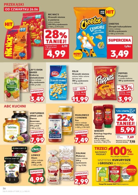 Kaufland - gazetka promocyjna Oferta Kaufland od czwartku 26.06 do środy 02.07 - strona 36
