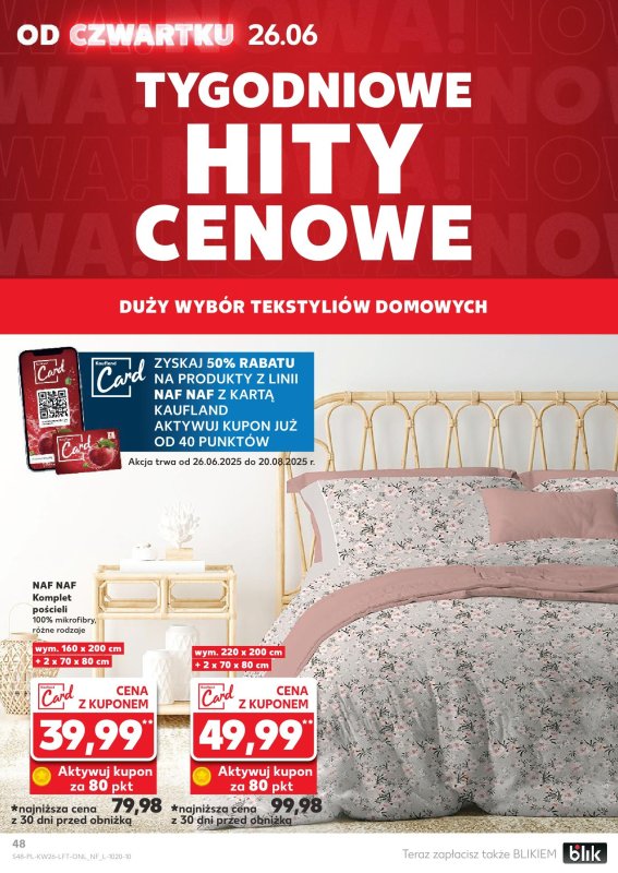 Kaufland - gazetka promocyjna Oferta Kaufland od czwartku 26.06 do środy 02.07 - strona 48