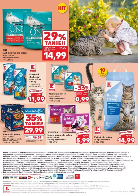 Kaufland - gazetka promocyjna Oferta Kaufland od czwartku 26.06 do środy 02.07 - strona 47