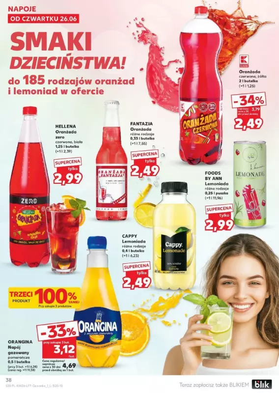 Kaufland - gazetka promocyjna Oferta Kaufland od czwartku 26.06 do środy 02.07 - strona 38