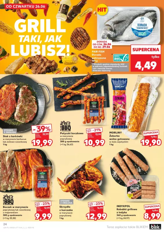 Kaufland - gazetka promocyjna Oferta Kaufland od czwartku 26.06 do środy 02.07 - strona 24