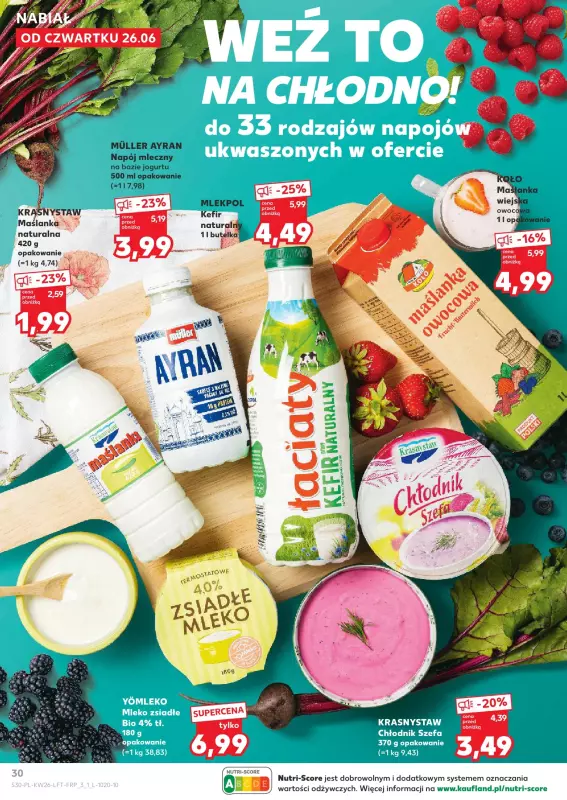 Kaufland - gazetka promocyjna Oferta Kaufland od czwartku 26.06 do środy 02.07 - strona 30