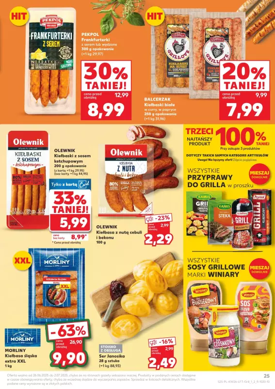 Kaufland - gazetka promocyjna Oferta Kaufland od czwartku 26.06 do środy 02.07 - strona 25