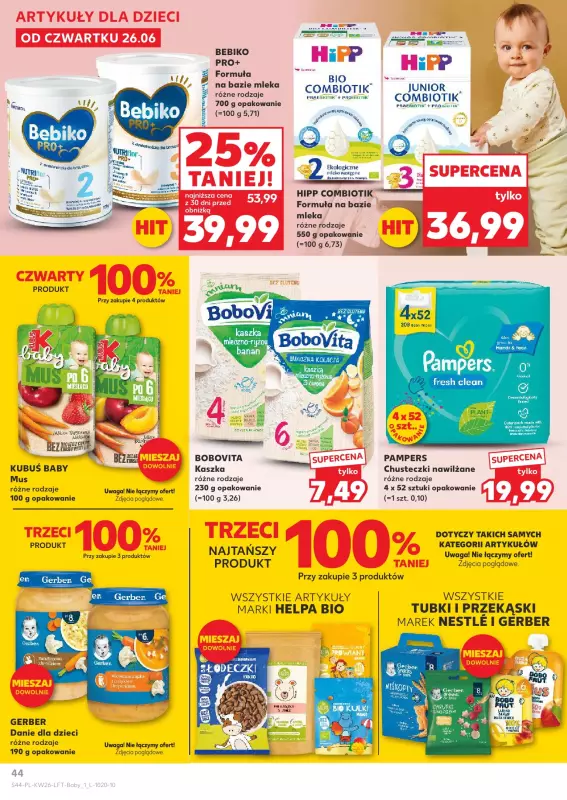 Kaufland - gazetka promocyjna Oferta Kaufland od czwartku 26.06 do środy 02.07 - strona 44