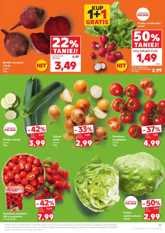 Kaufland - gazetka promocyjna Oferta Kaufland od czwartku 26.06 do środy 02.07 - strona 17