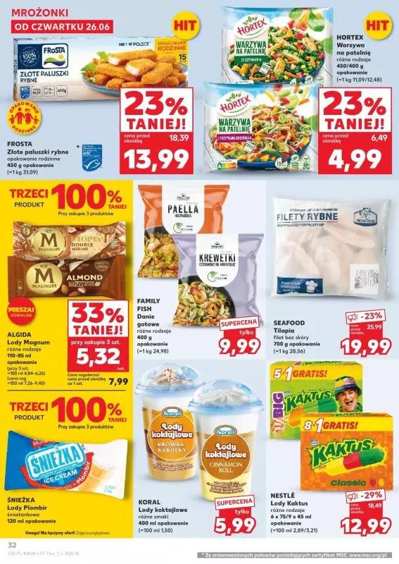 Kaufland - gazetka promocyjna Oferta Kaufland od czwartku 26.06 do środy 02.07 - strona 32