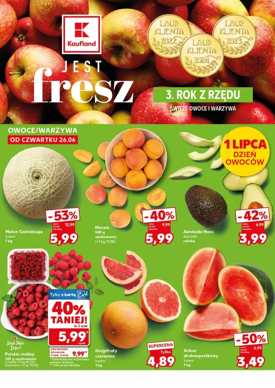 Kaufland - gazetka promocyjna Oferta Kaufland - SUPER WEEKEND od piątku 27.06 do niedzieli 29.06 - strona 6
