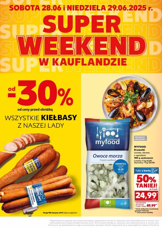 Kaufland - gazetka promocyjna Oferta Kaufland - SUPER WEEKEND od piątku 27.06 do niedzieli 29.06 - strona 2