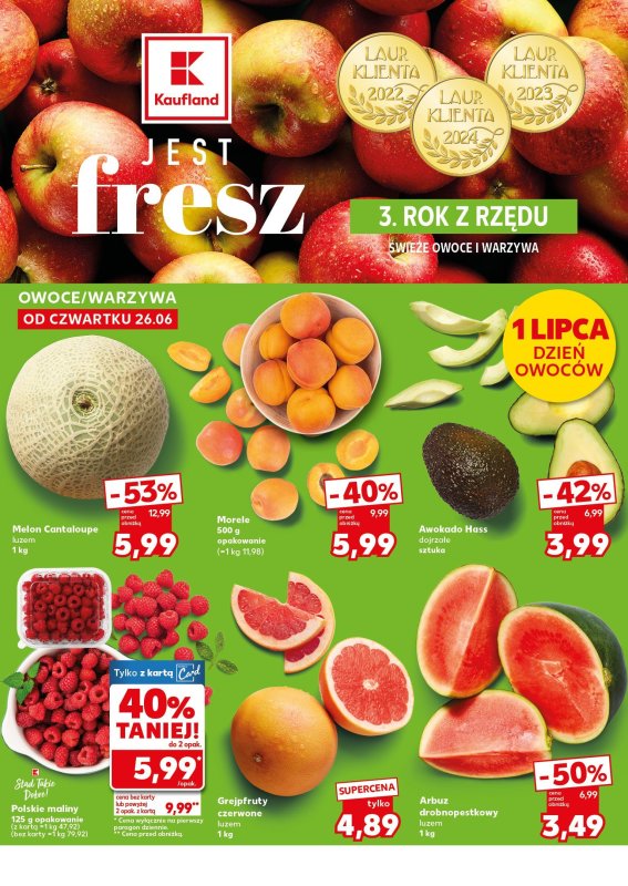 Kaufland - gazetka promocyjna Mocny Start od poniedziałku 30.06 do środy 02.07 - strona 10